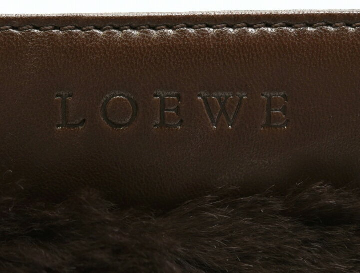 楽天市場】【バッグ】LOEWE ロエベ ハンドバッグ ファー ラビット 