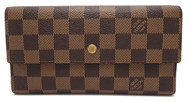 楽天市場】【財布】LOUIS VUITTON ルイ ヴィトン ダミエ ポルト  