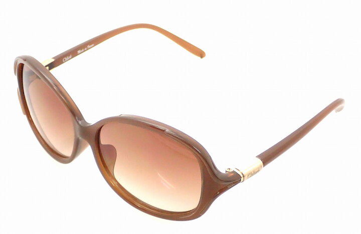 楽天市場】Chloe クロエ サングラス ブラウングラデーションレンズ 茶  