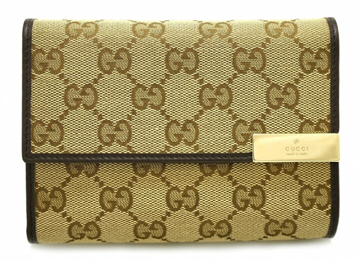 楽天市場】【新品未使用品】【財布】GUCCI グッチ GGキャンバス レザー  