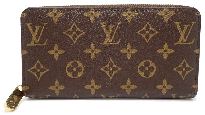 楽天市場】【財布】LOUIS VUITTON ルイ ヴィトン モノグラム ジッピー  