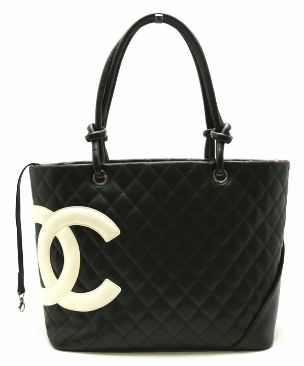 楽天市場】【バッグ】CHANEL シャネル カンボンライン ラージトート 