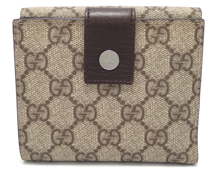 楽天市場】【新品未使用品】【財布】GUCCI グッチ GGスプリーム ダブル 