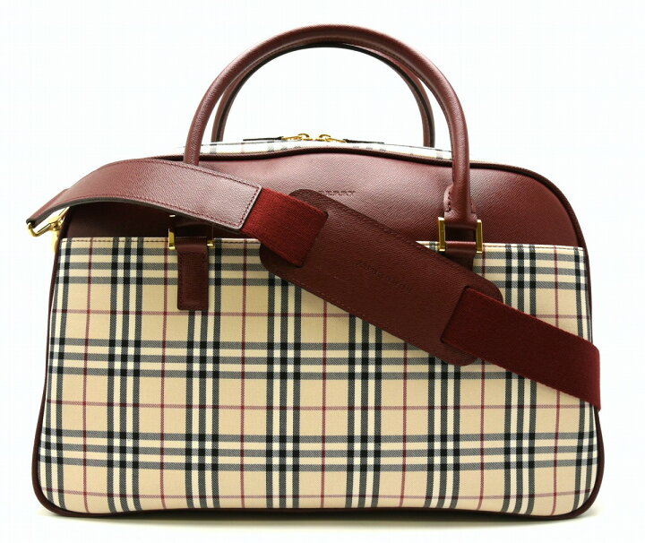 楽天市場】【未使用品】【バッグ】BURBERRY バーバリー ノバチェック  