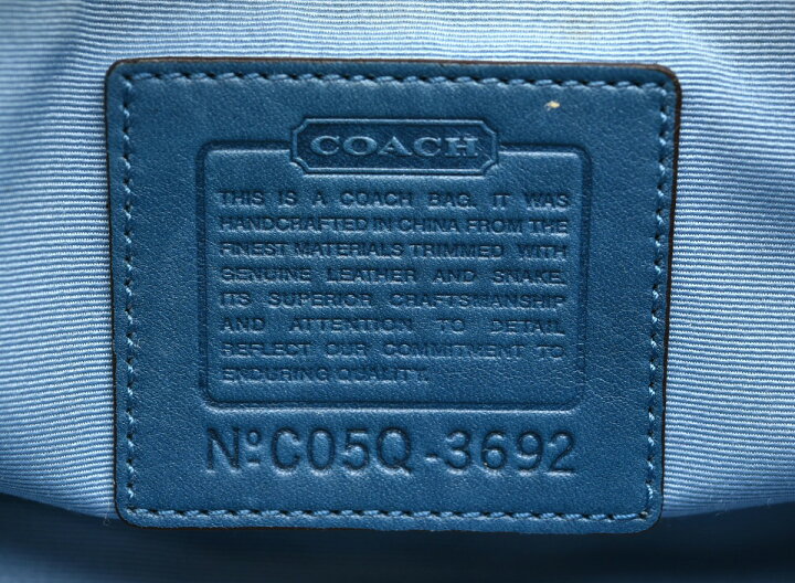 楽天市場】【バッグ】COACH コーチ ソーホー シグネチャー サッチェル 
