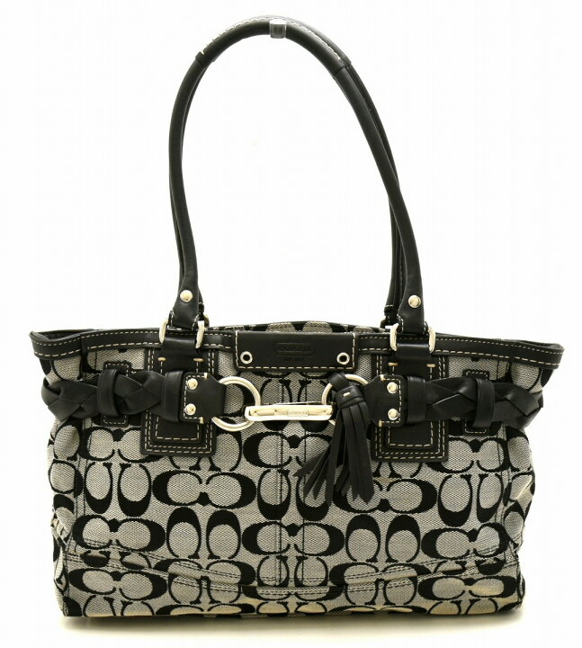 楽天市場】【バッグ】COACH コーチ ハンプトンズ シグネチャー  