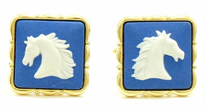 楽天市場】【ジュエリー】WEDGWOOD ウェッジウッド カフス 馬 ホース 