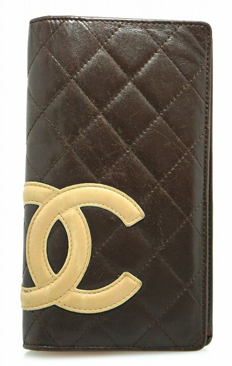 楽天市場】【財布】CHANEL シャネル カンボンライン ココマーク 2つ折 