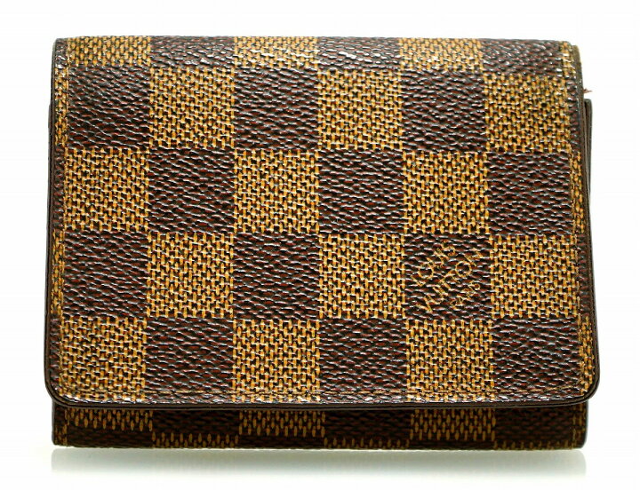 楽天市場】LOUIS VUITTON ルイ ヴィトン ダミエ アンヴェロップ カルト 