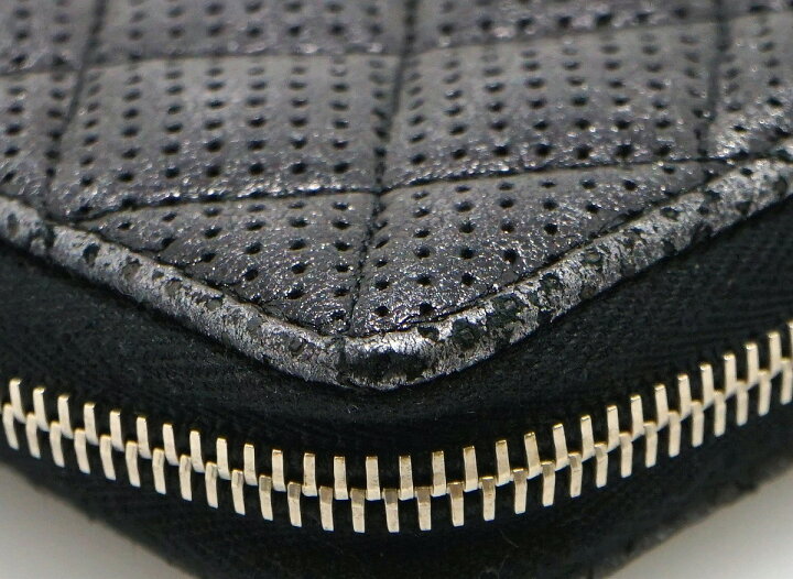 楽天市場】【財布】CHANEL シャネル マトラッセ パンチングレザー 