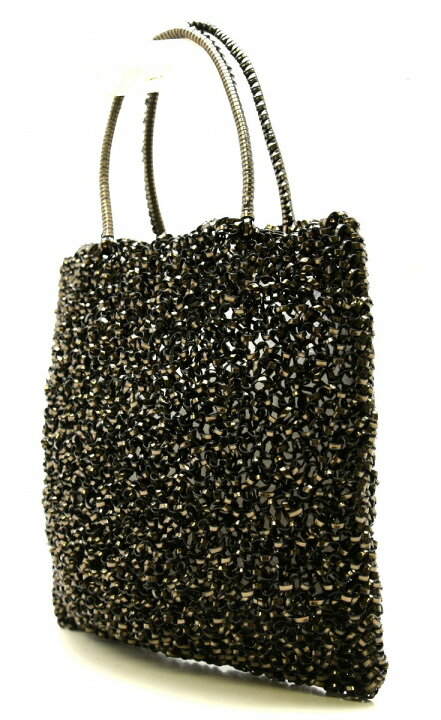 アンテプリマ ANTEPRIMA ワイヤーバッグ ハンドバッグ リボン スタッズ  