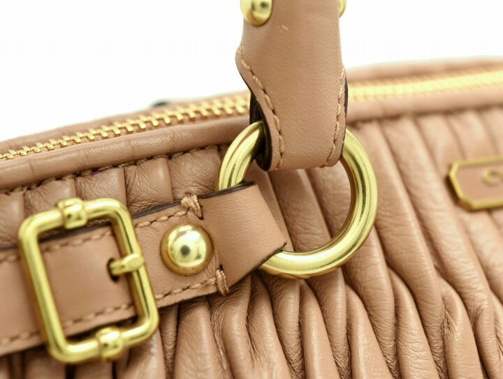 楽天市場】【バッグ】COACH コーチ マディソン ギャザード レザー 