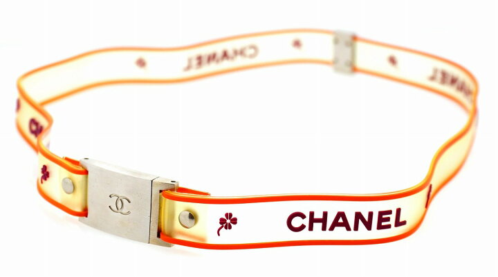 楽天市場】CHANEL シャネル スポーツライン クリアベルト ラバー  