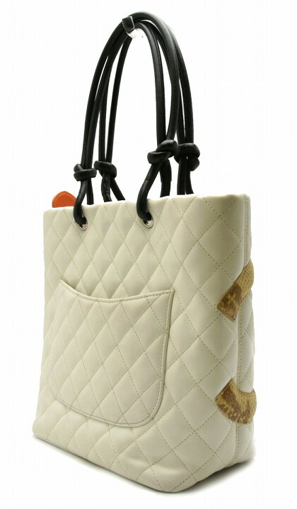 楽天市場】【バッグ】CHANEL シャネル カンボンライン ミディアム 