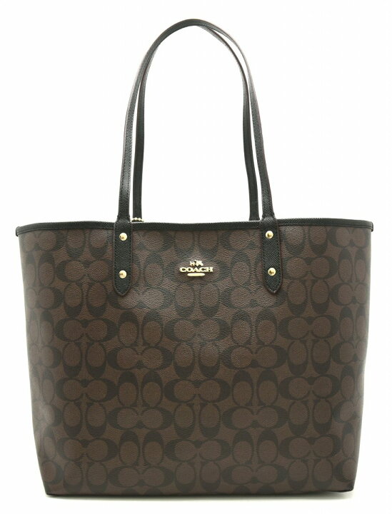 楽天市場】【バッグ】COACH コーチ シグネチャー リバーシブル 