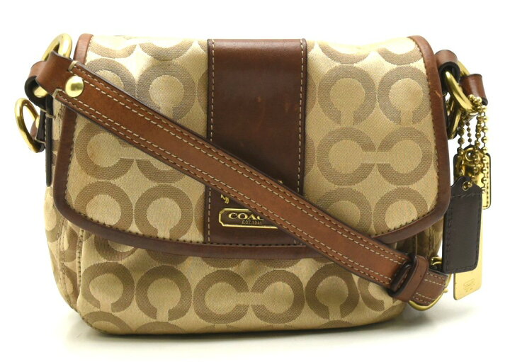 楽天市場】【バッグ】COACH コーチ シグネチャー ショルダーバッグ 