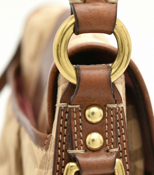 楽天市場】【バッグ】COACH コーチ シグネチャー ショルダーバッグ 