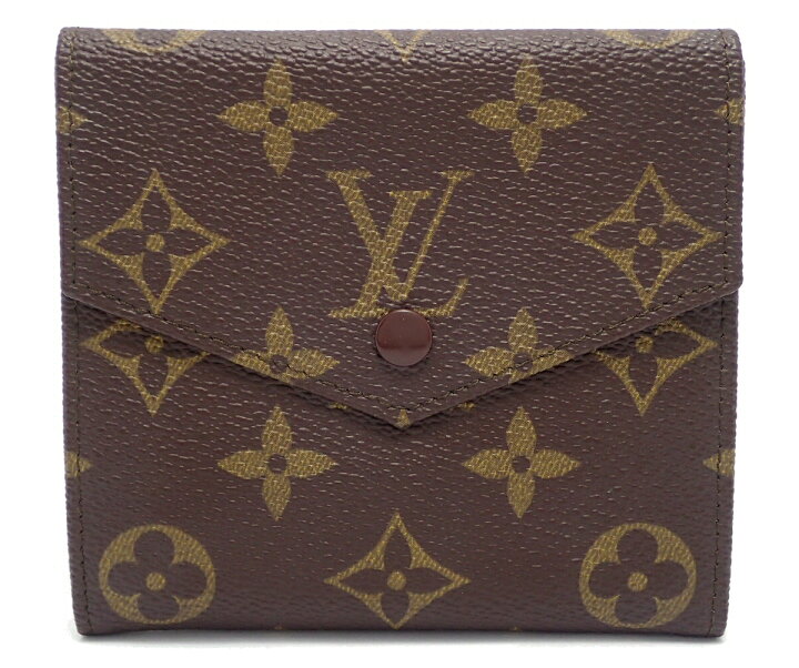 楽天市場】【財布】LOUIS VUITTON ルイ ヴィトン モノグラム ダブル 