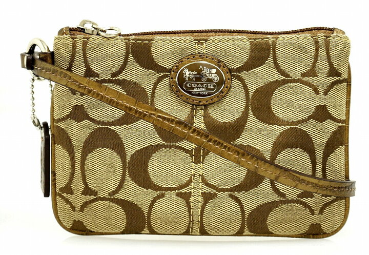 楽天市場】【未使用品】【バッグ】COACH コーチ シグネチャー リスト 