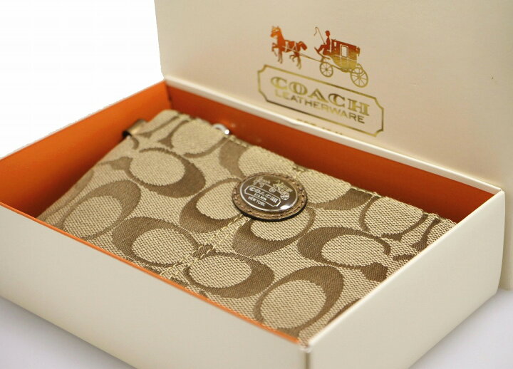 楽天市場】【未使用品】【バッグ】COACH コーチ シグネチャー リスト 