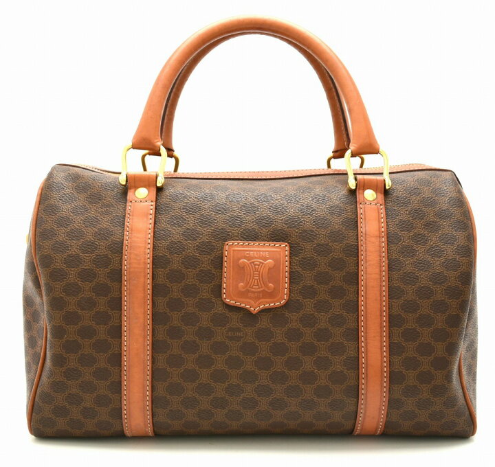 楽天市場】【バッグ】CELINE セリーヌ マカダム柄 ハンドバッグ ミニ  