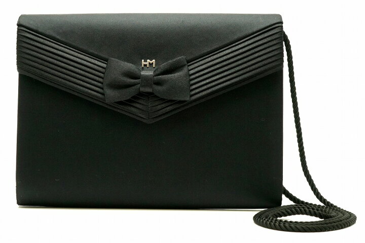 楽天市場】【バッグ】HANAE MORI ハナエ モリ リボン 2WAY クラッチ 