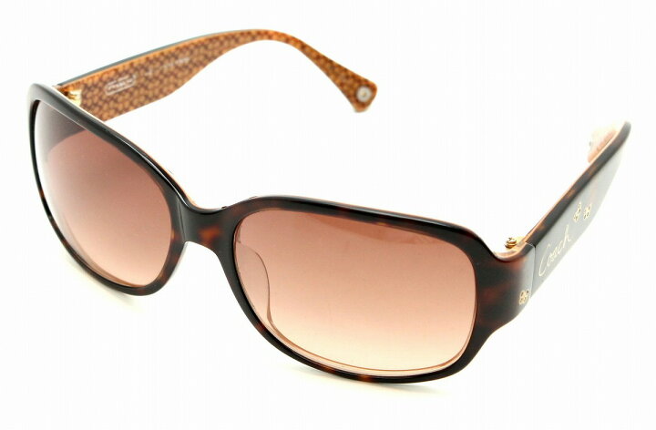 楽天市場】COACH コーチ サングラス シグネチャー べっ甲柄 トートイズ  