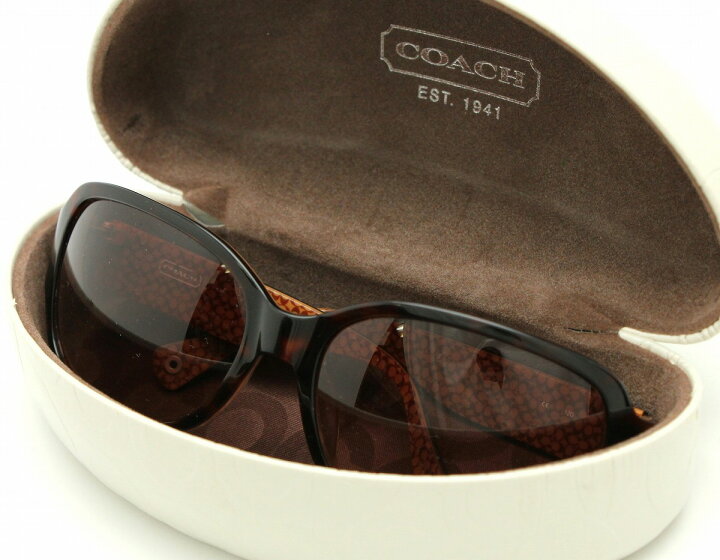 楽天市場】COACH コーチ サングラス シグネチャー べっ甲柄 トートイズ  