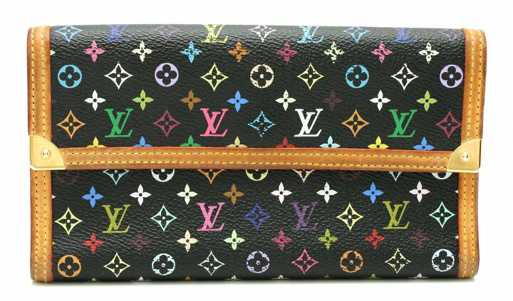 楽天市場】【財布】LOUIS VUITTON ルイ ヴィトン マルチカラー ポルト  