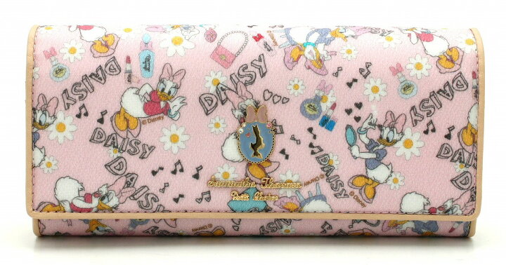 楽天市場 新品未使用品 Samantha Thavasa サマンサ タバサ プチチョイス 2つ折 長財布 ディズニー コラボ デイジー キャラクター Pvc ピンク マルチカラー K Blumin 森田質店 質屋出店 Blumin 楽天市場店