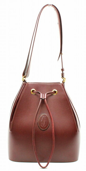 楽天市場】【バッグ】Cartier カルティエ マストライン 巾着型  