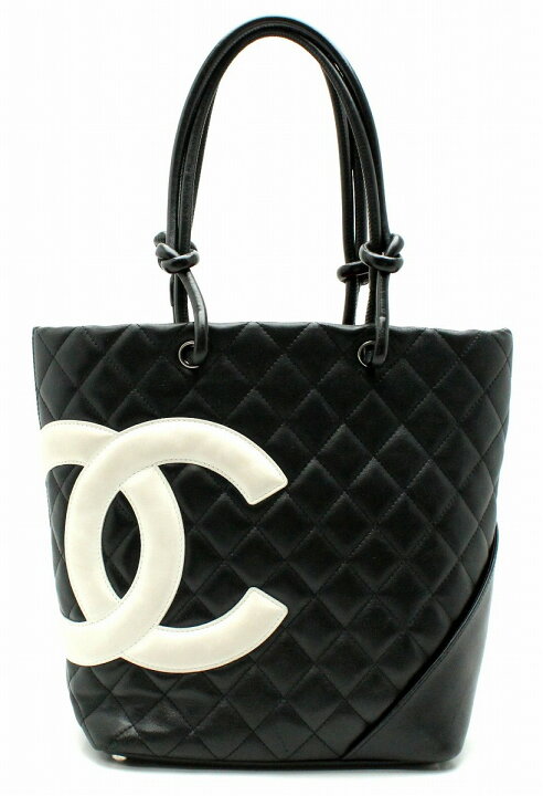 楽天市場】【バッグ】CHANEL シャネル カンボンライン ミディアム 