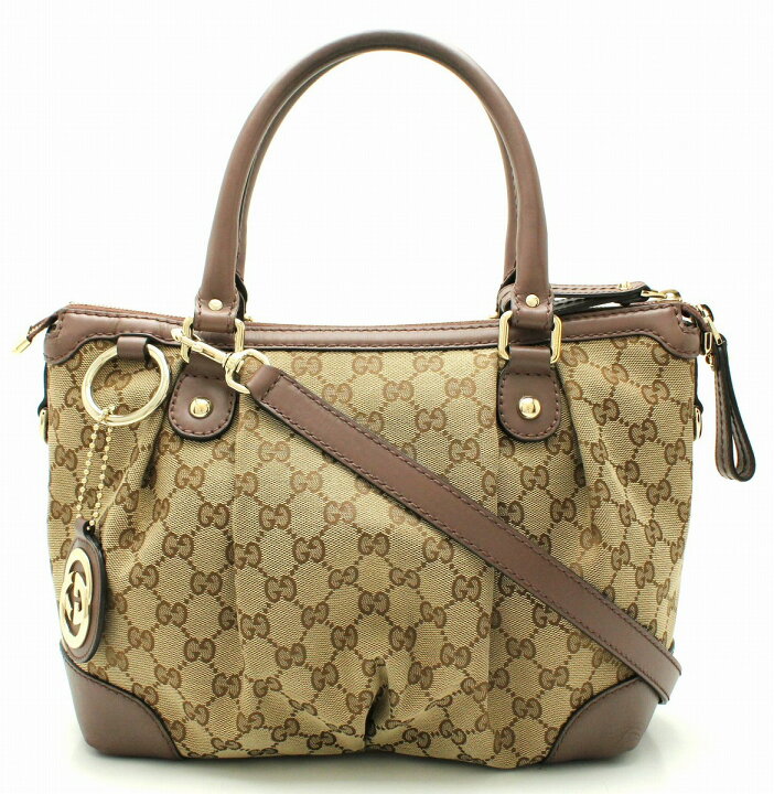 楽天市場】【バッグ】GUCCI グッチ GGキャンバス 2WAY ショルダー 