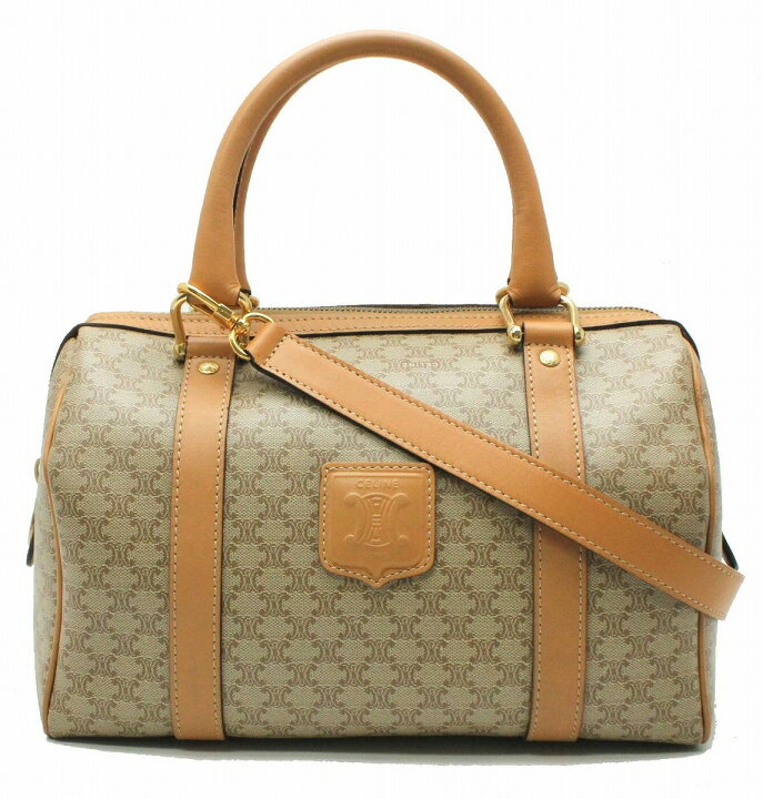 楽天市場】【バッグ】CELINE セリーヌ マカダム柄 ハンドバッグ ミニ  