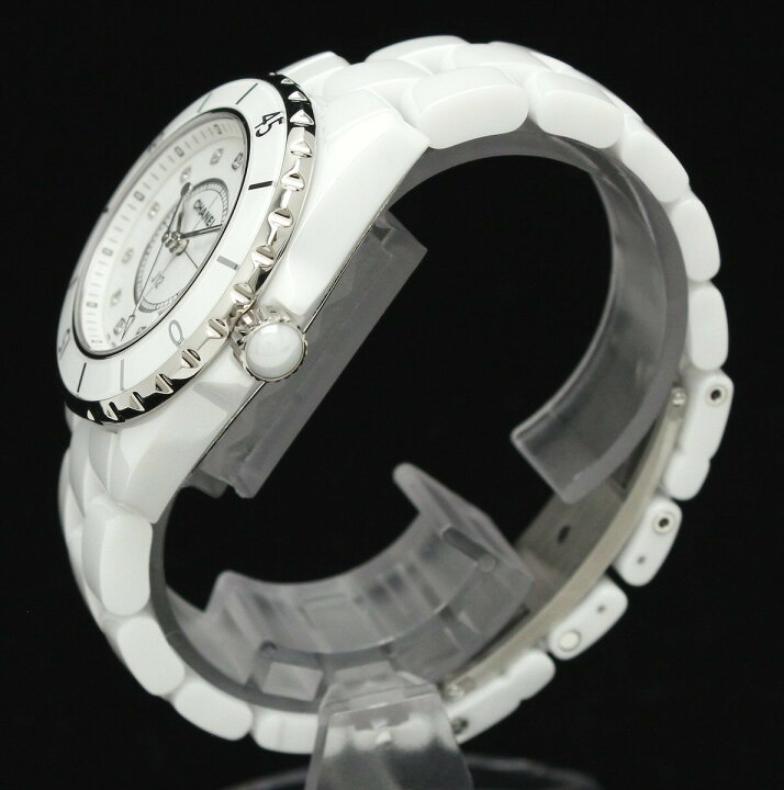 楽天市場】【ウォッチ】CHANEL シャネル J12 ホワイト セラミック 白  