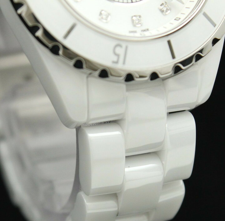 楽天市場】【ウォッチ】CHANEL シャネル J12 ホワイト セラミック 白  