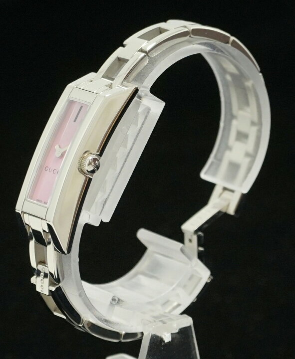 楽天市場】【ウォッチ】GUCCI グッチ Gリンク G-Link ピンクシェル文字 