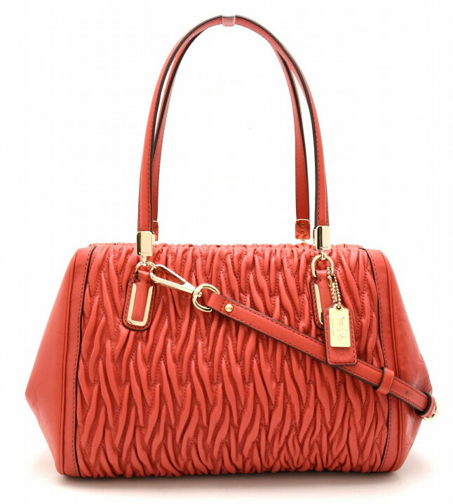 コーチ マディソン ギャザード 2way ミニサッチェル（COACH - COACH  