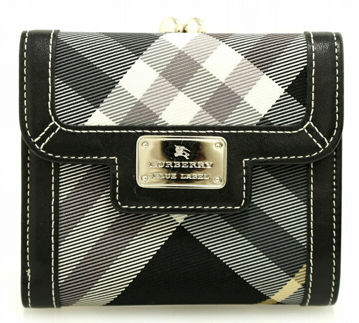 楽天市場】【財布】BURBERRY バーバリー ブルーレーベル 2つ折財布  