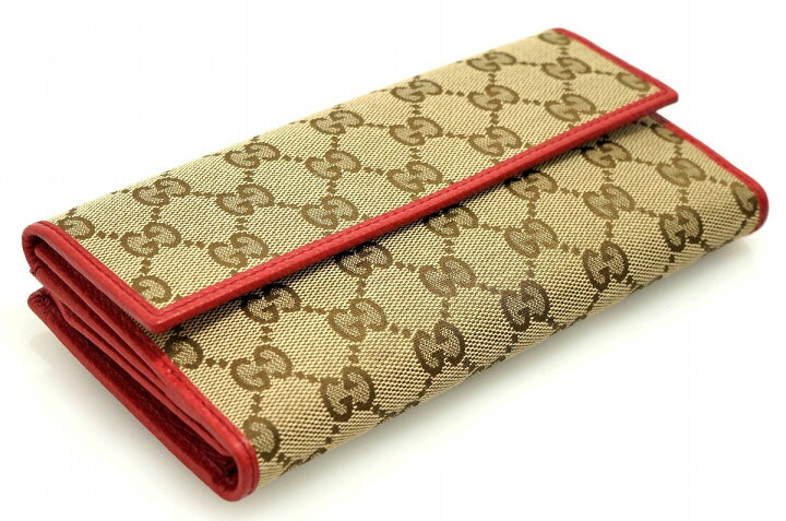 楽天市場】【未使用品】【財布】GUCCI グッチ GGキャンバス Wホック 