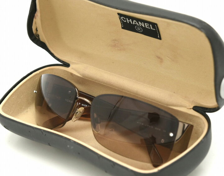 楽天市場】CHANEL シャネル サングラス ココマーク ラインストーン  