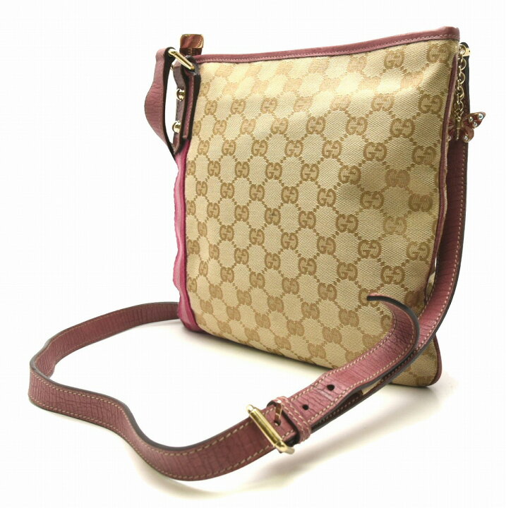 楽天市場】【バッグ】GUCCI グッチ GGキャンバス ウェビングライン 