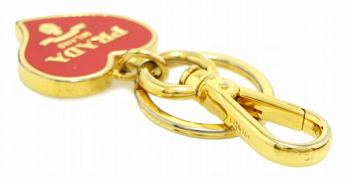 楽天市場】PRADA プラダ ハートモチーフ キーホルダー キーリング キー 
