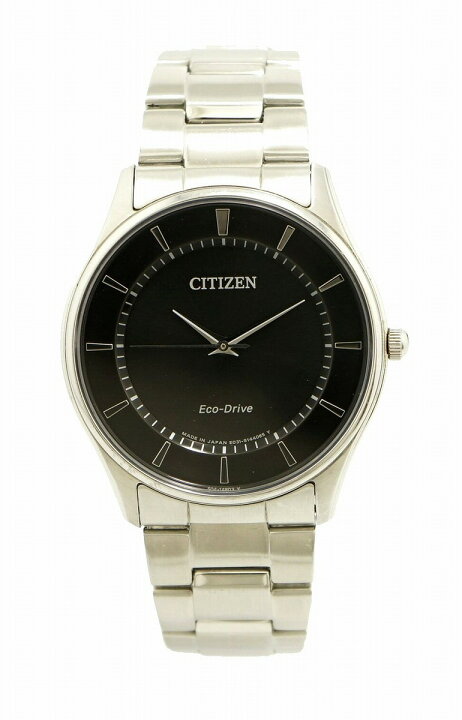 楽天市場】【ウォッチ】CITIZEN シチズン SS ブラック文字盤 エコ 