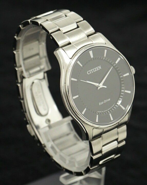 楽天市場】【ウォッチ】CITIZEN シチズン SS ブラック文字盤 エコ 