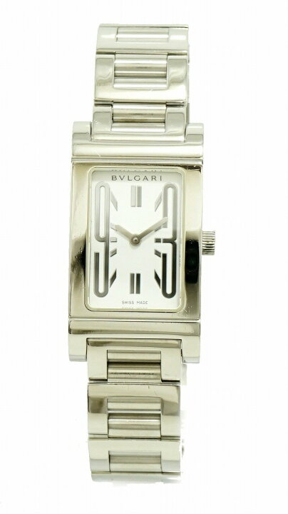 楽天市場】【ウォッチ】 BVLGARI ブルガリ レッタンゴロ ホワイト文字  