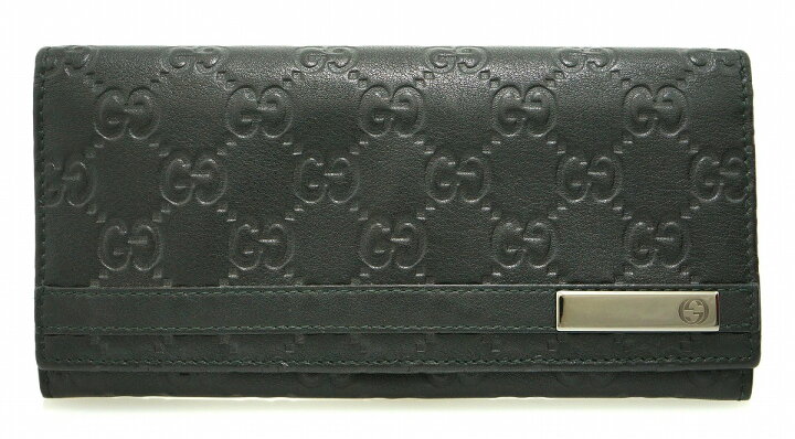 楽天市場】【財布】GUCCI グッチ グッチシマ レザー 2つ折長財布  