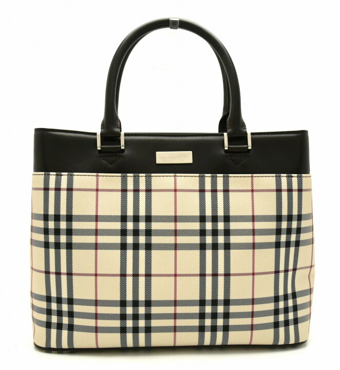 楽天市場】【バッグ】BURBERRY バーバリー ノバチェック チェック柄 