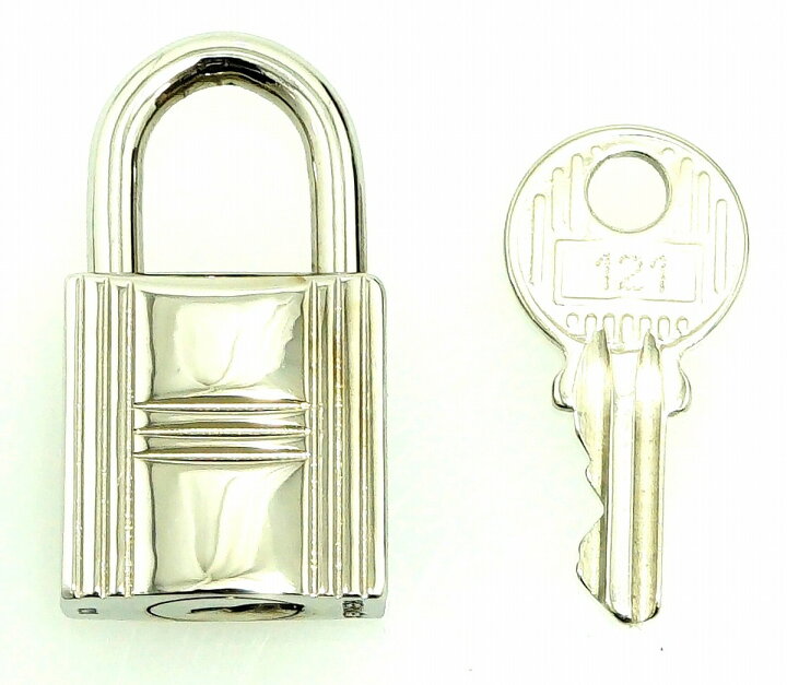 楽天市場】【新品仕上げ済】HERMES エルメス カデナ パドロック No.121  