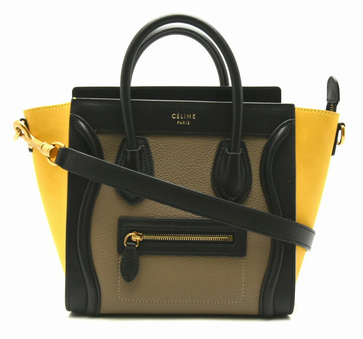楽天市場】【バッグ】CELINE セリーヌ ラゲージ ナノショッパー  
